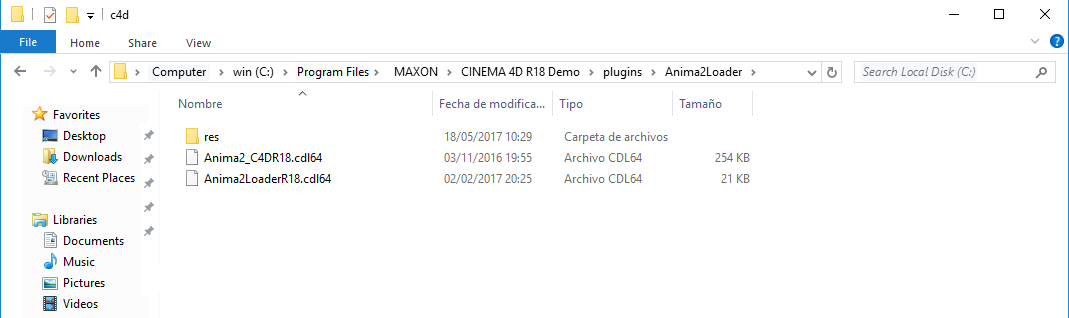 cinema 4d plugin folder mac location